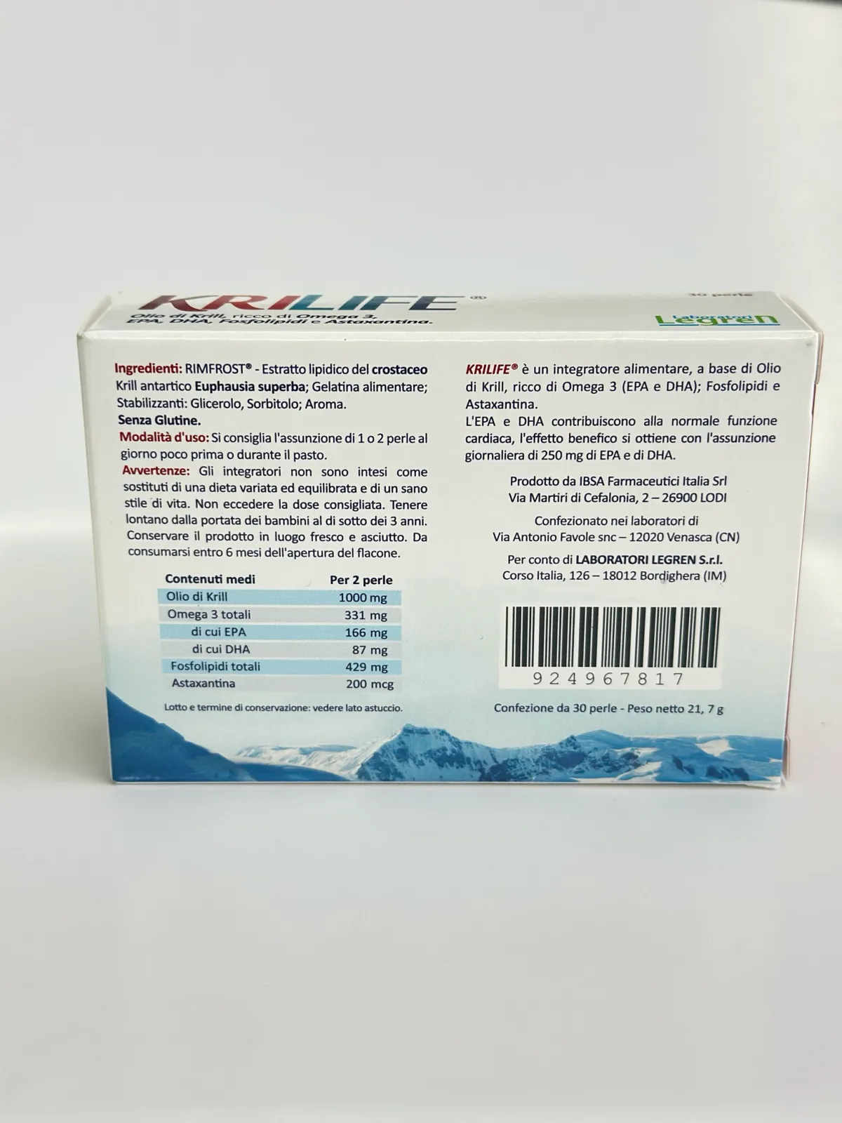 КРИЛАЙФ омега-3 30 спр. 3