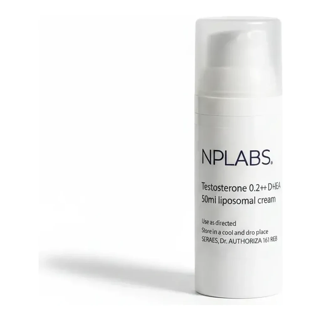 NpLabs Cream 50 ml: TESTOSTERONE 0,2% + DHEA 0,2%