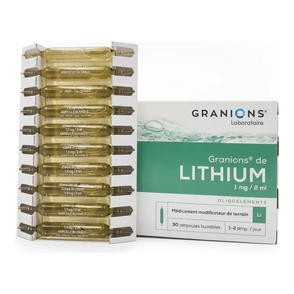 LITHIUM 30 ampules granions 2