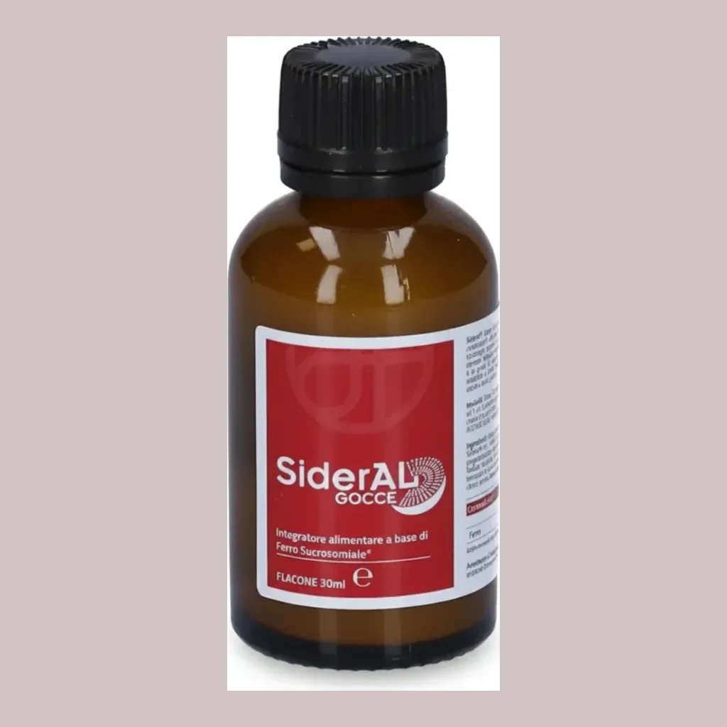 SIDERAL ferro gocce 30 ml 6