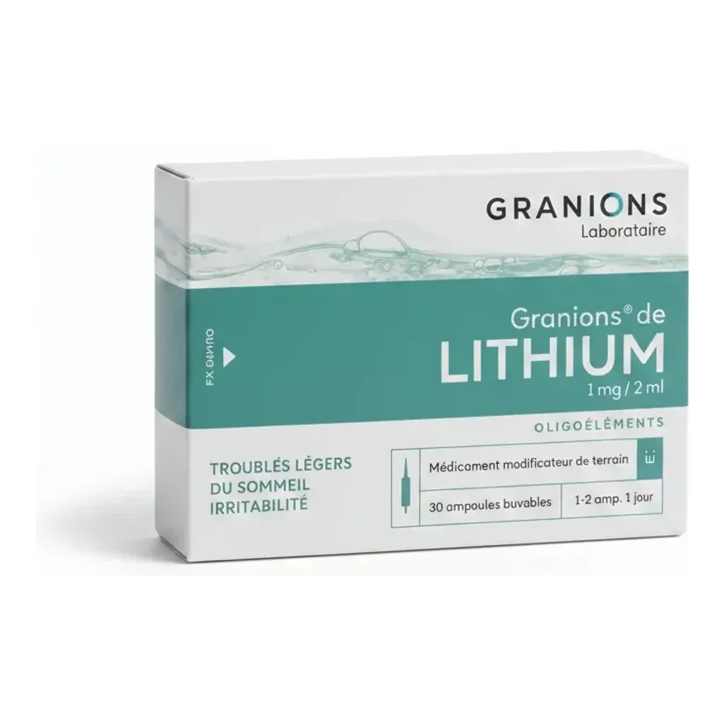 LITHIUM 30 ampules granions
