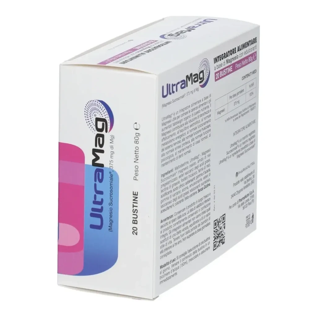 ULTRA MAG 375 mg — Magnesium Sachets (20 packets) 8